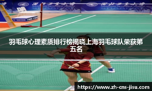羽毛球心理素质排行榜揭晓上海羽毛球队荣获第五名